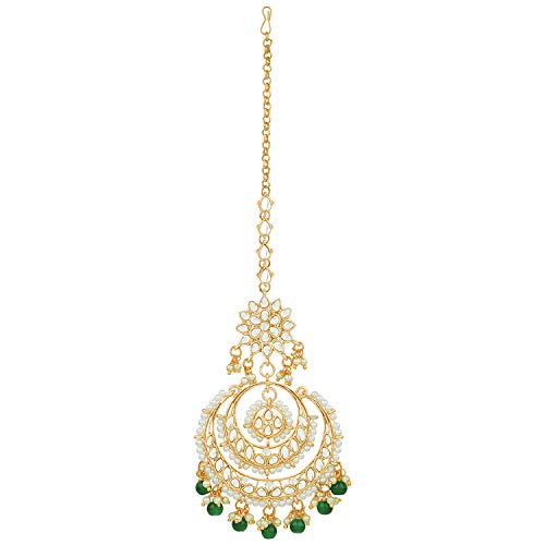 Grishma Green Maang Tikka
