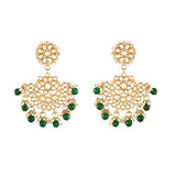 Sadika Green Earrings