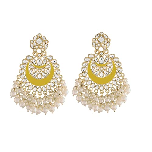 Mansi yellow earring