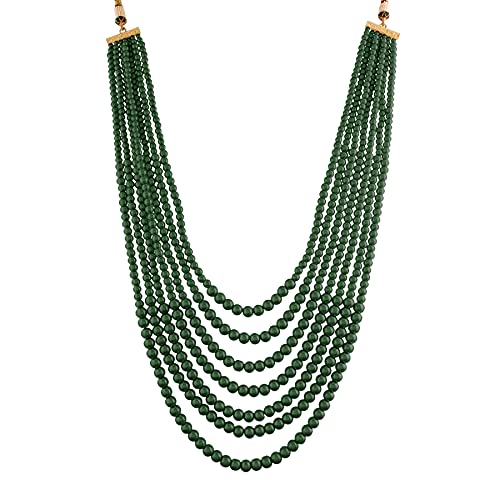 Atharva Green Necklace For Men
