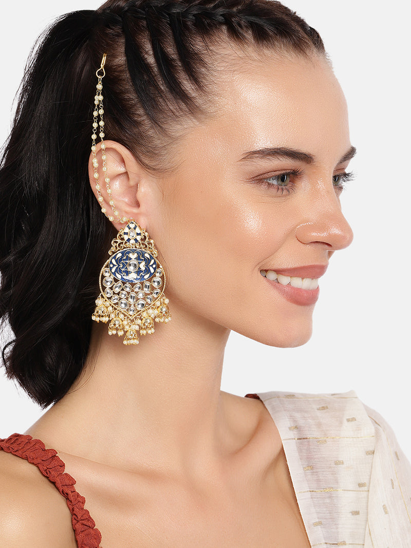 Eimaan Blue Earrings