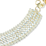 Nihira White Anklets