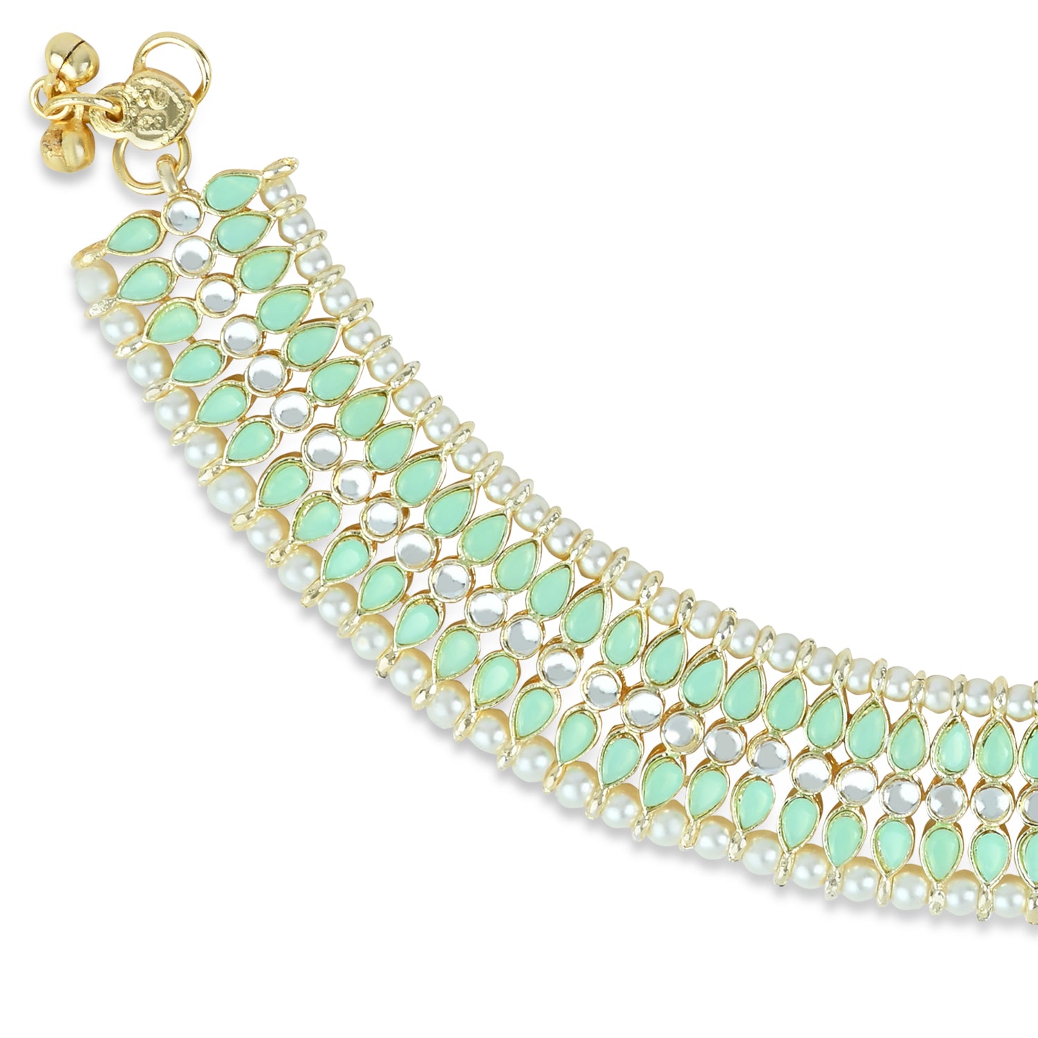 Nihira Mint Anklets