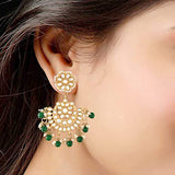 Sadika Green Earrings
