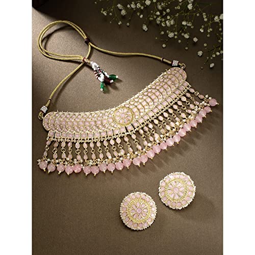 Akira Pink Necklace Set