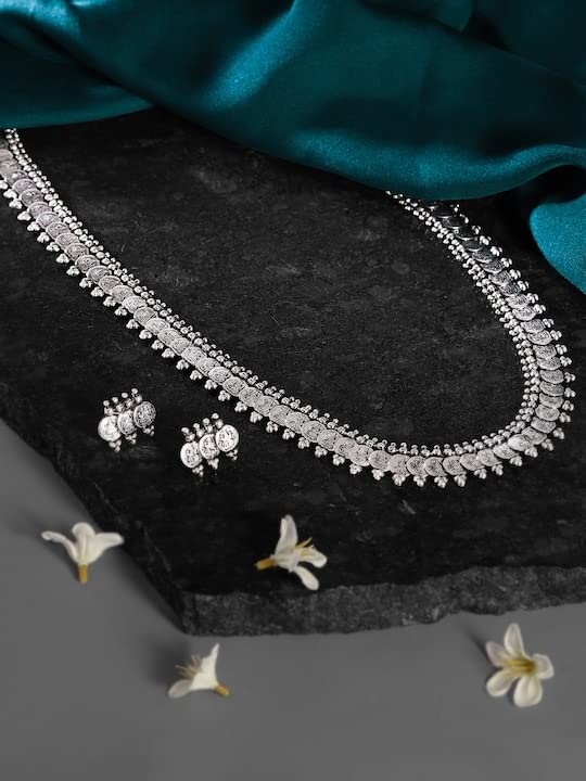 Laxmi Oxidised Necklace Set