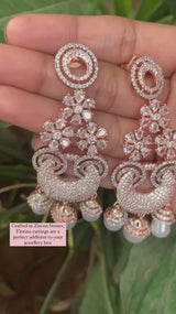Florina Rosegold Earrings