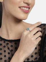 Sanah Green Ring
