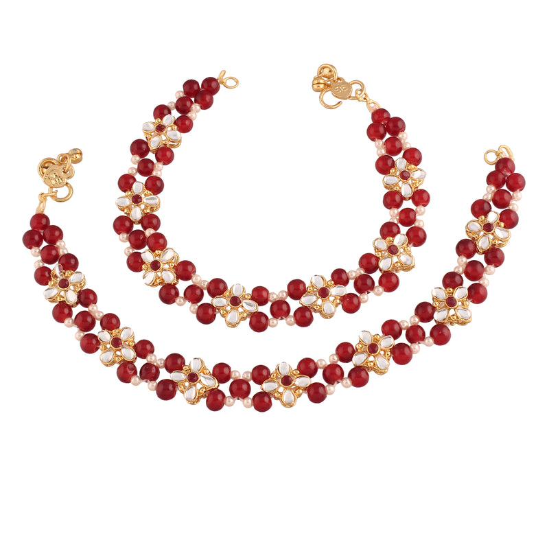 Ruchi Pearl Anklets