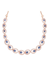 Arnavi Blue Necklace Set