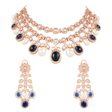 Siara Blue Necklace Set