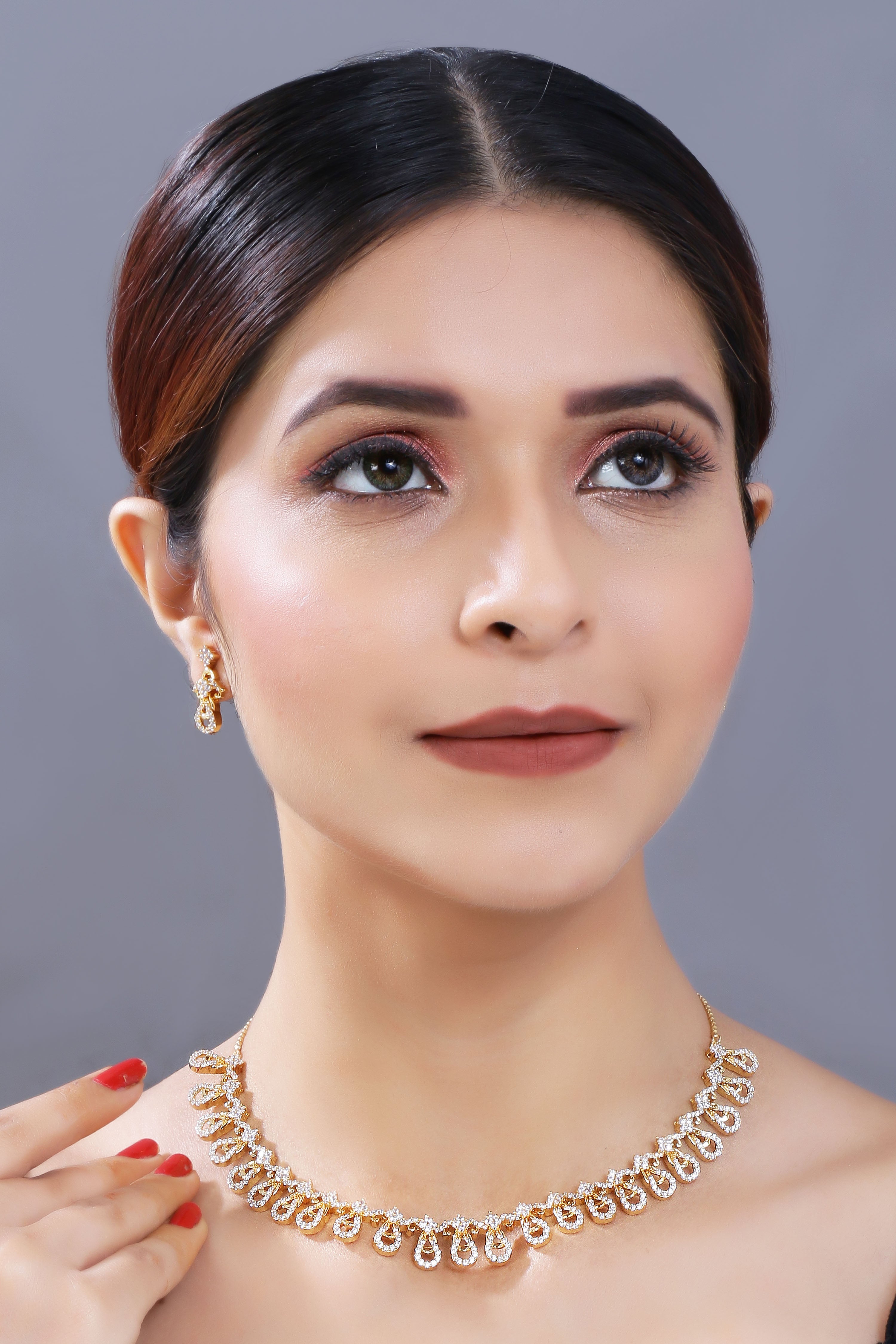 Bella Gold Plated Jewellery Set