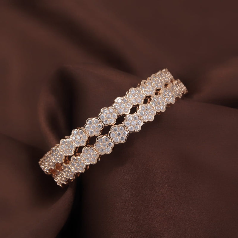 american daimond , cz , bangles 