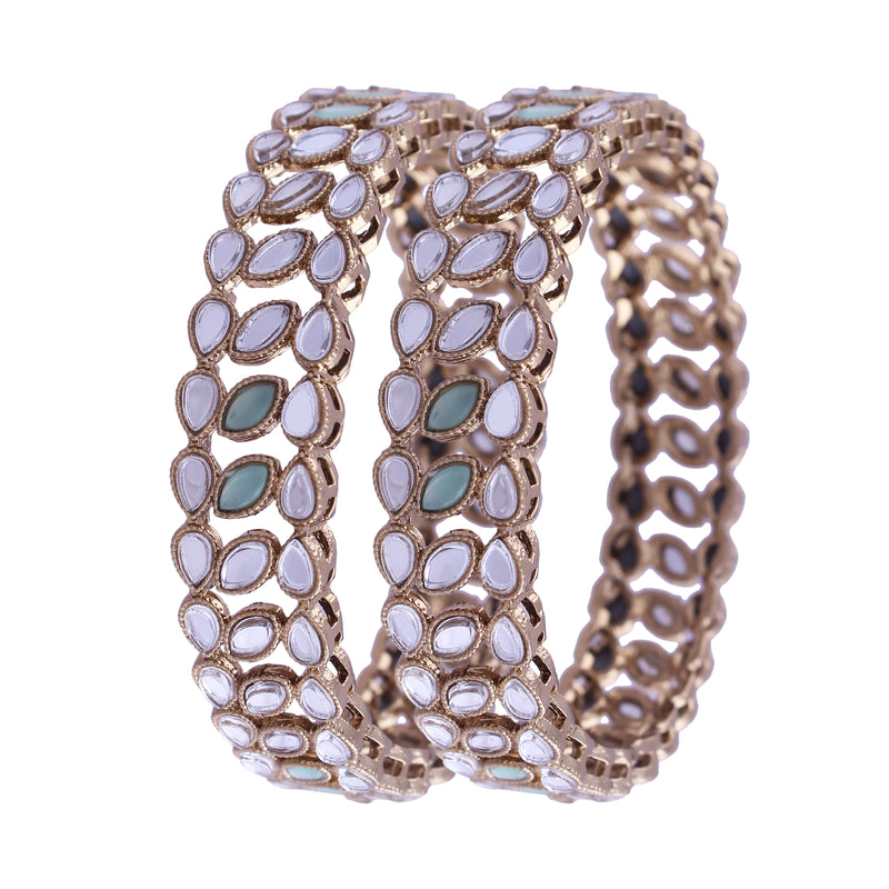 Aarvi Mint Bangles