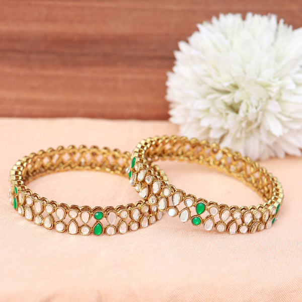 kundan ,stone bangle