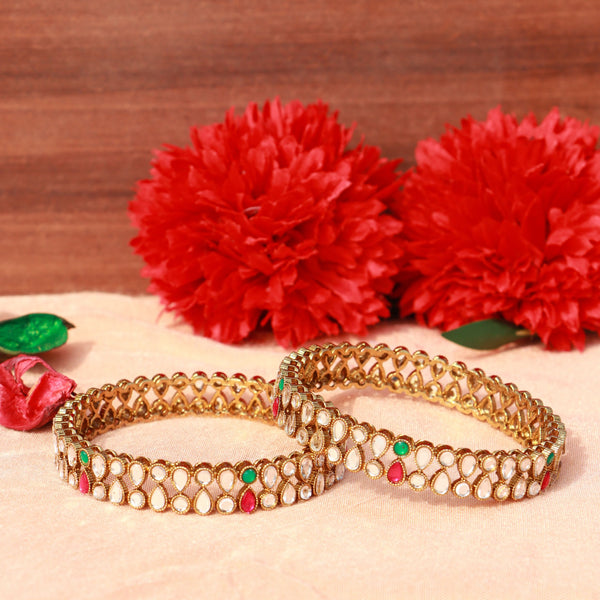 kundan stone bangle