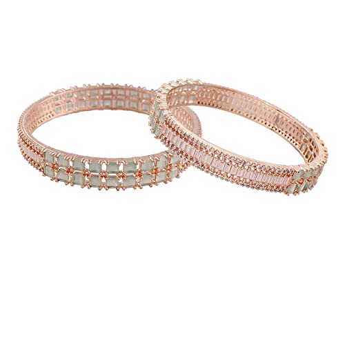 american daimond , cz , bangles 