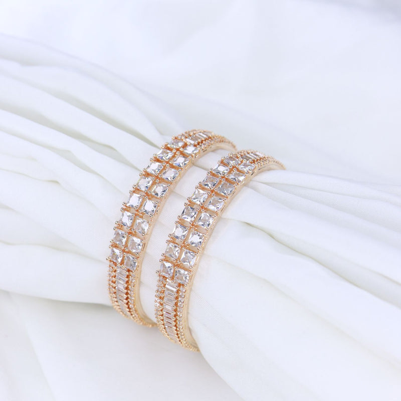 american daimond , cz , bangles 