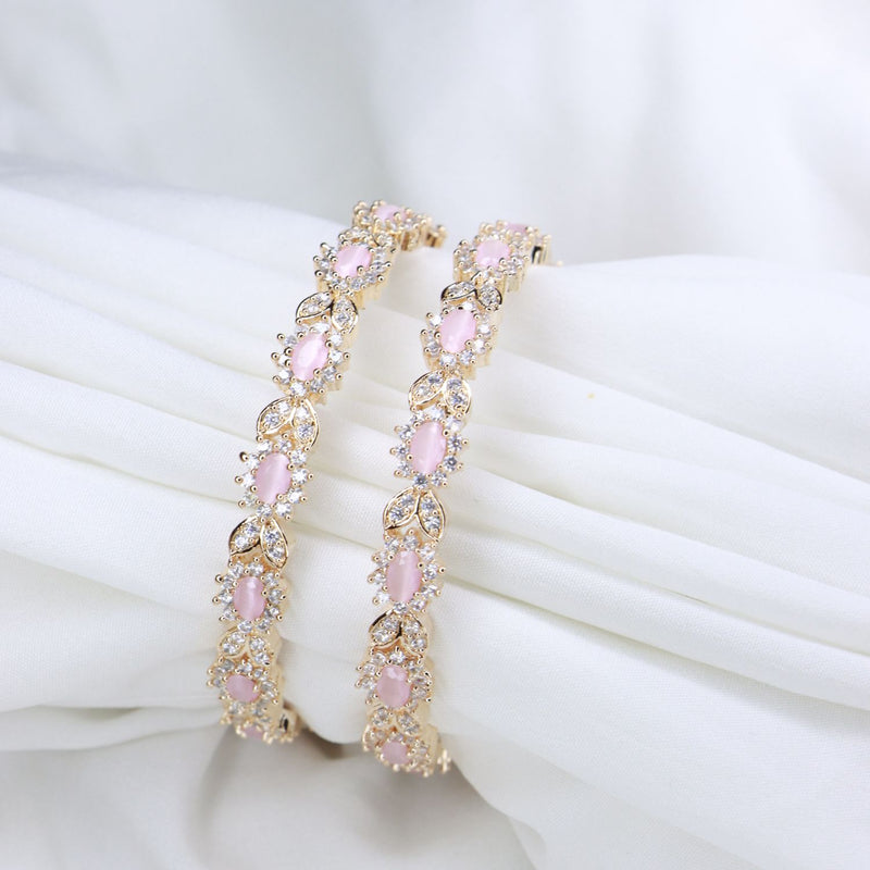 american daimond , cz , bangles 