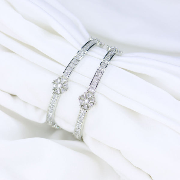 american daimond , cz , bangles 