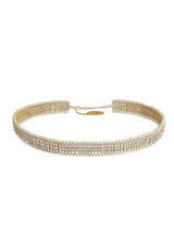 kundan, pearls 