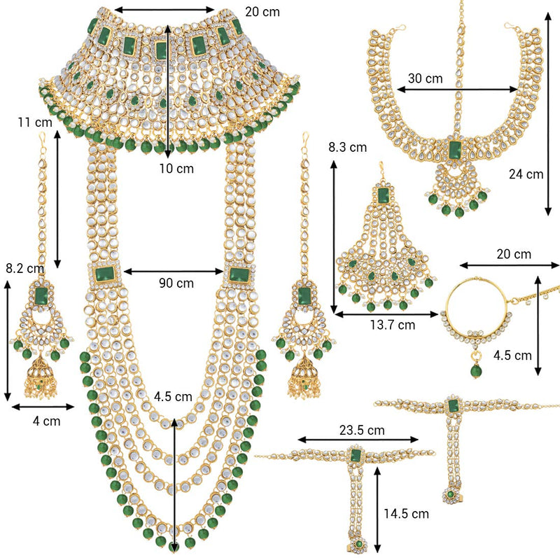 Sheena White Jewellery Set