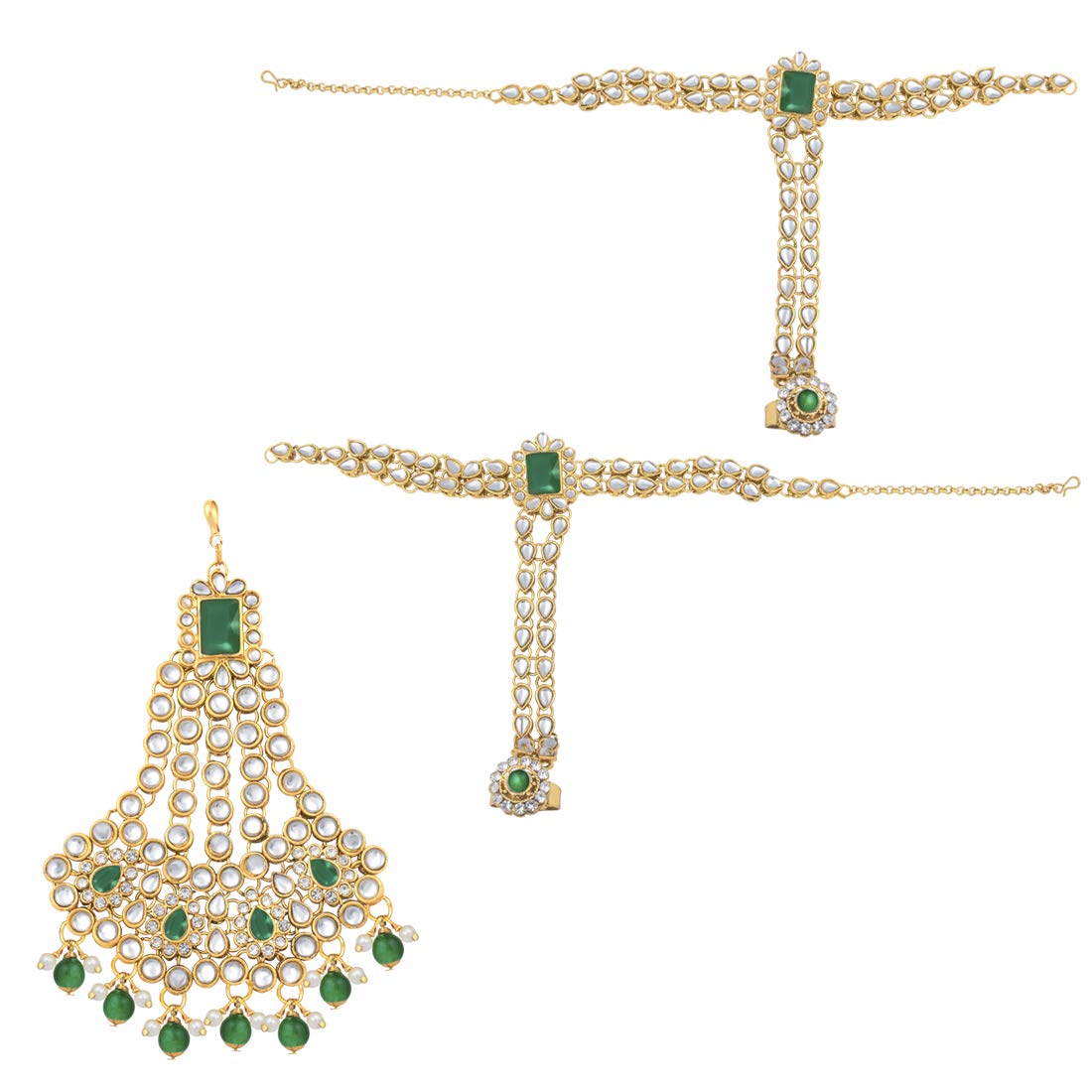 Sheena White Jewellery Set