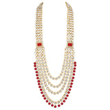 Sheena White Jewellery Set
