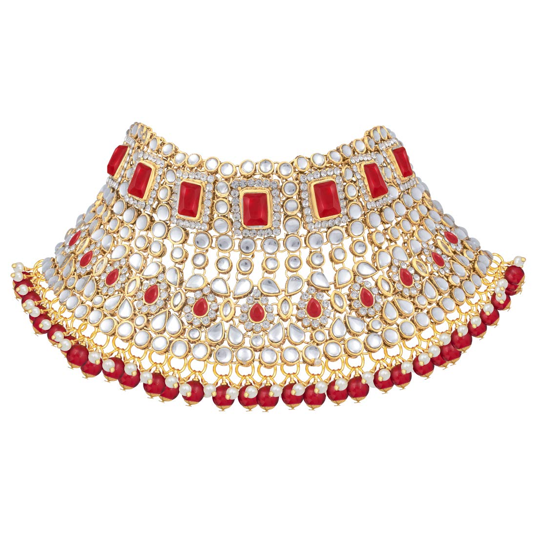 Sheena White Jewellery Set