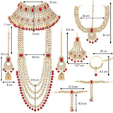 Sheena White Jewellery Set