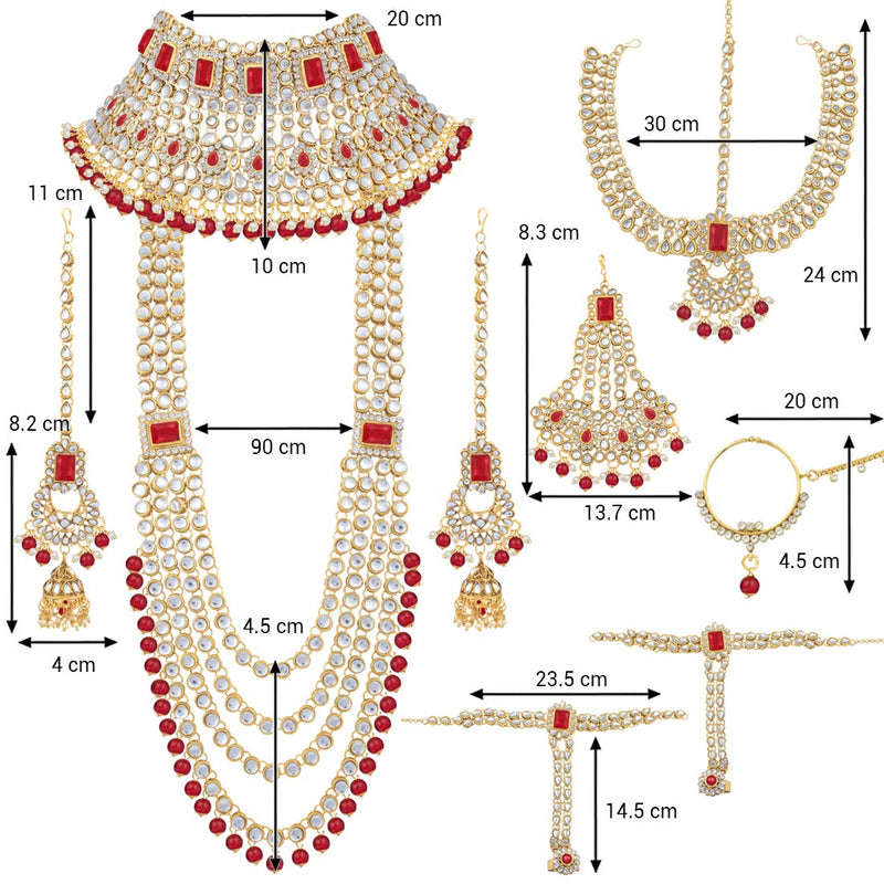Sheena White Jewellery Set