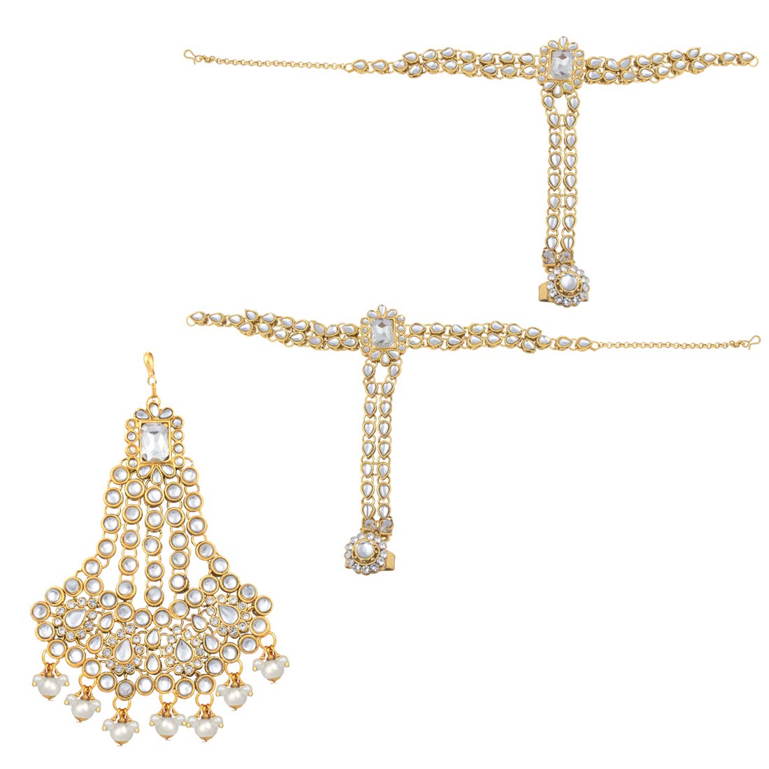 Sheena White Jewellery Set