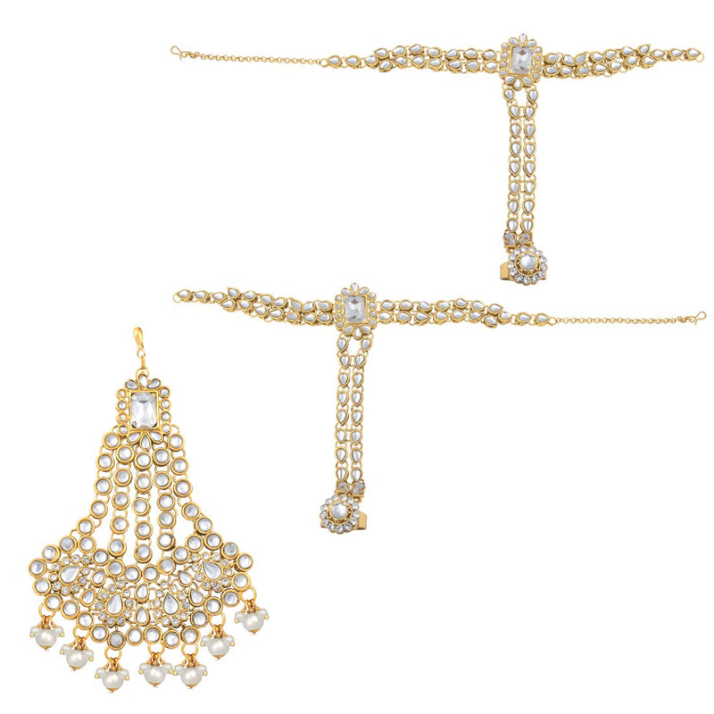 Sheena White Jewellery Set