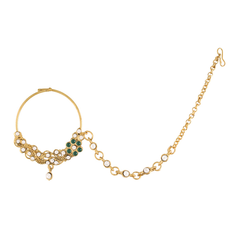 Afreen Green Jewellery Set