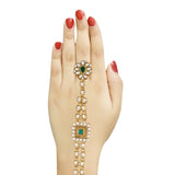Afreen Green Jewellery Set