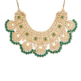 Afreen Green Jewellery Set