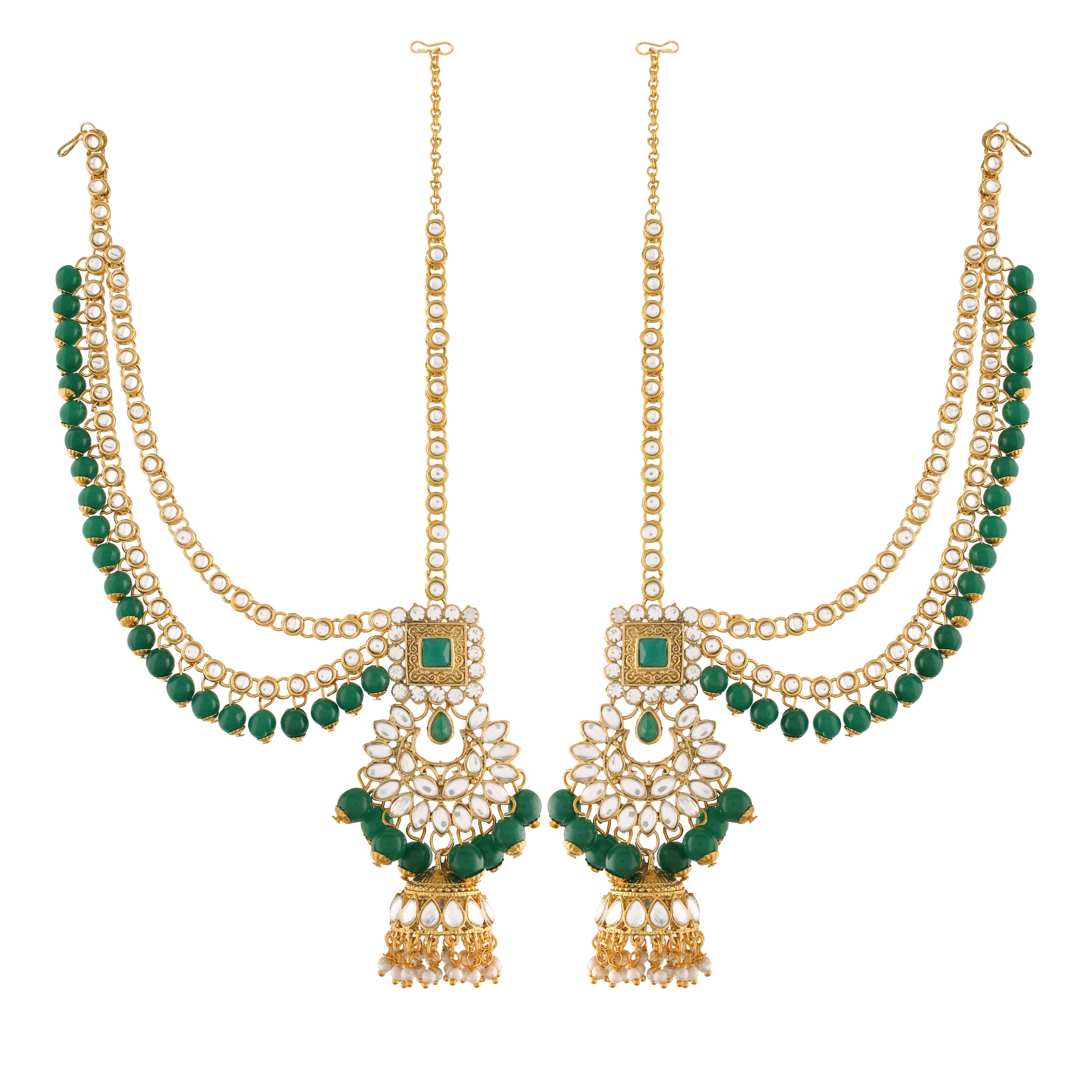 Afreen Green Jewellery Set
