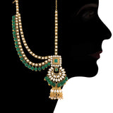 Afreen Green Jewellery Set