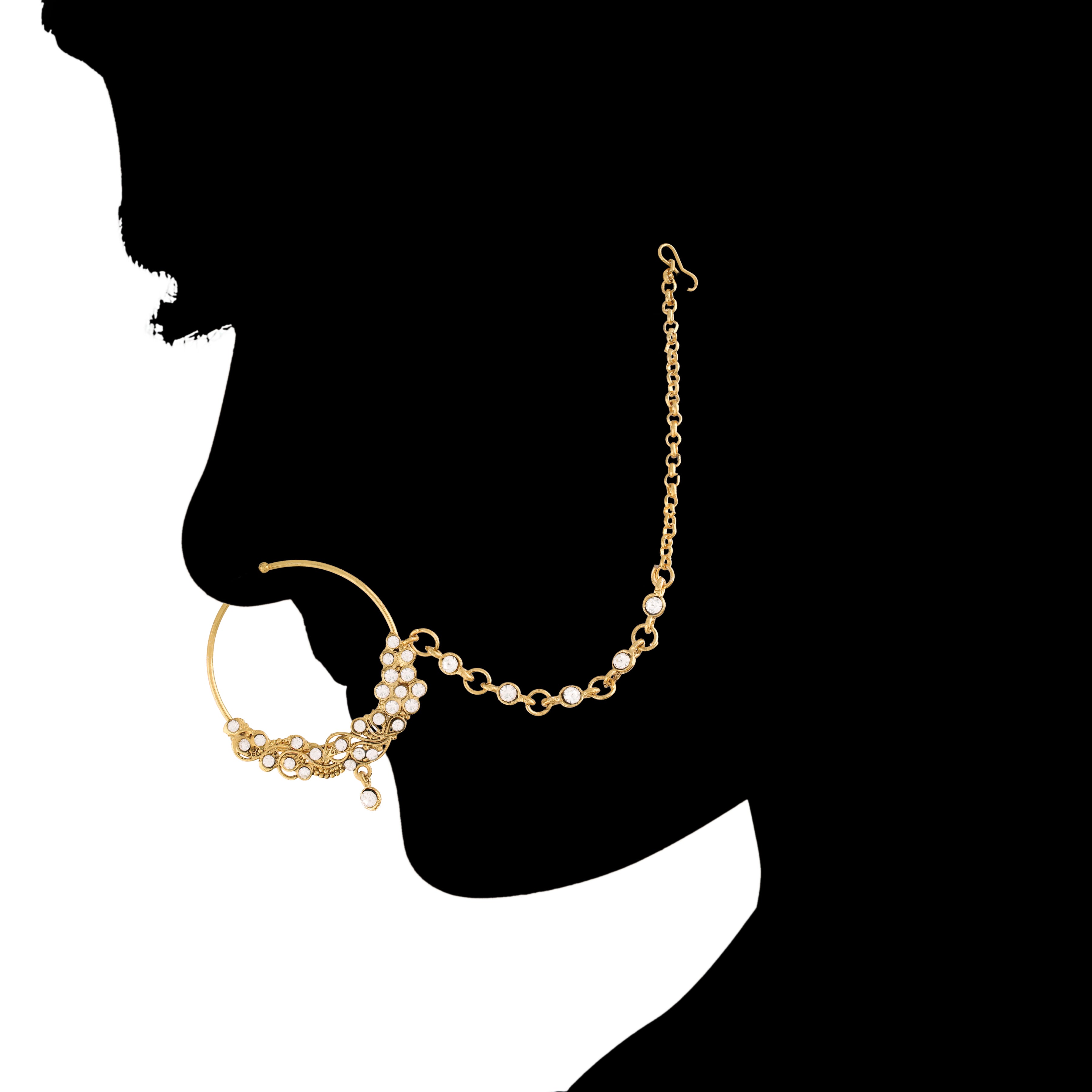 Afreen White Jewellery Set
