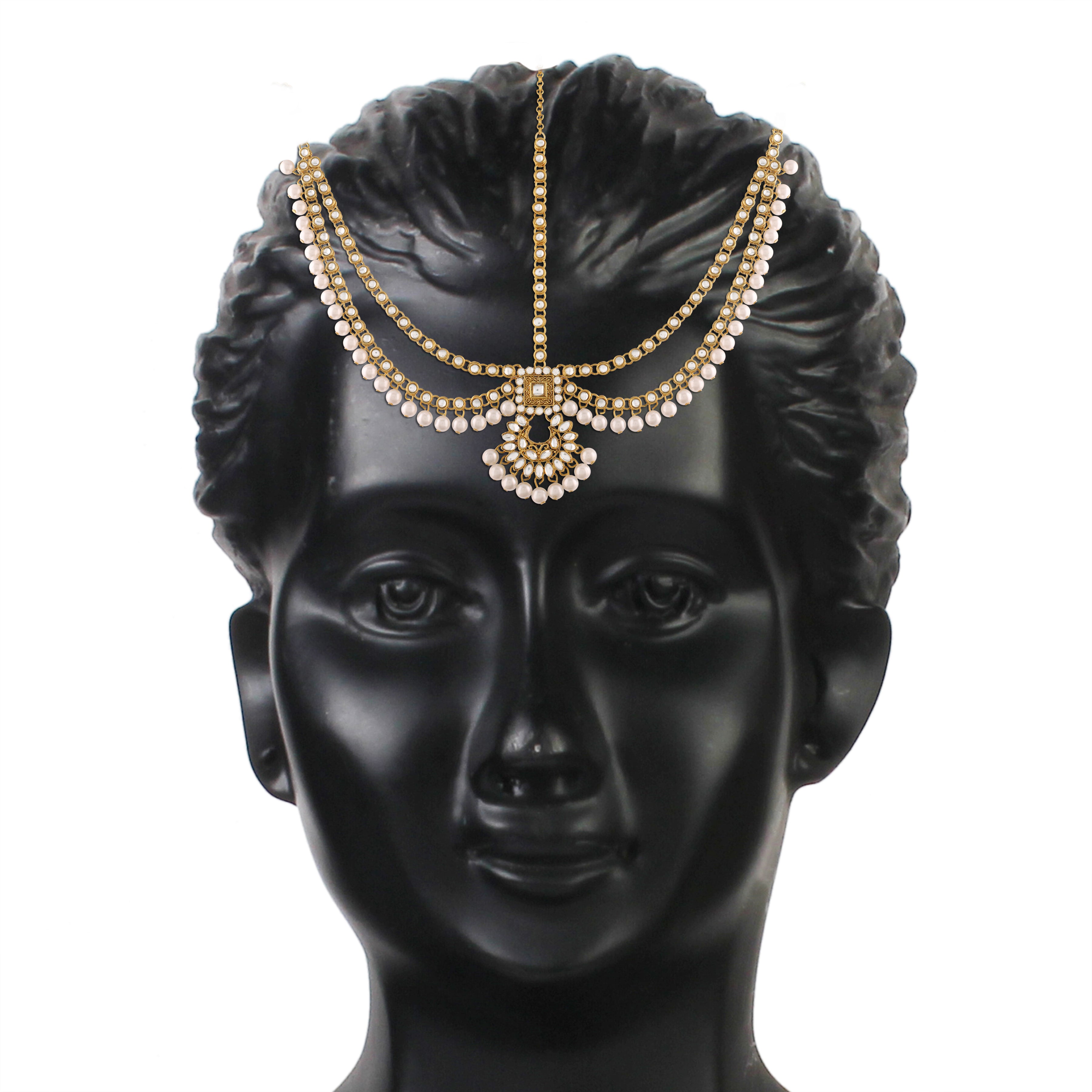 Afreen White Jewellery Set