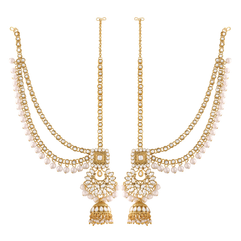 Afreen White Jewellery Set