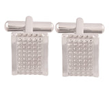 Silver Unique Shirt Cufflinks for Men/ Business Co-Operate