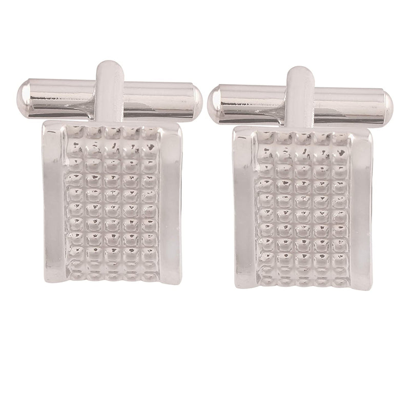 Silver Unique Shirt Cufflinks for Men/ Business Co-Operate