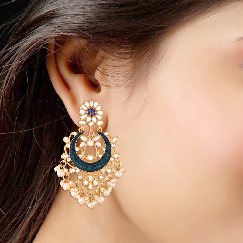 Gamini Blue Earrings