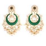 Gamini Green Earrings