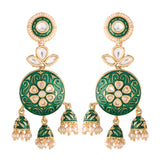 Rania Green Earrings