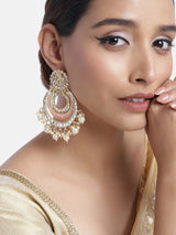 MUSKAN Peach EARRINGS