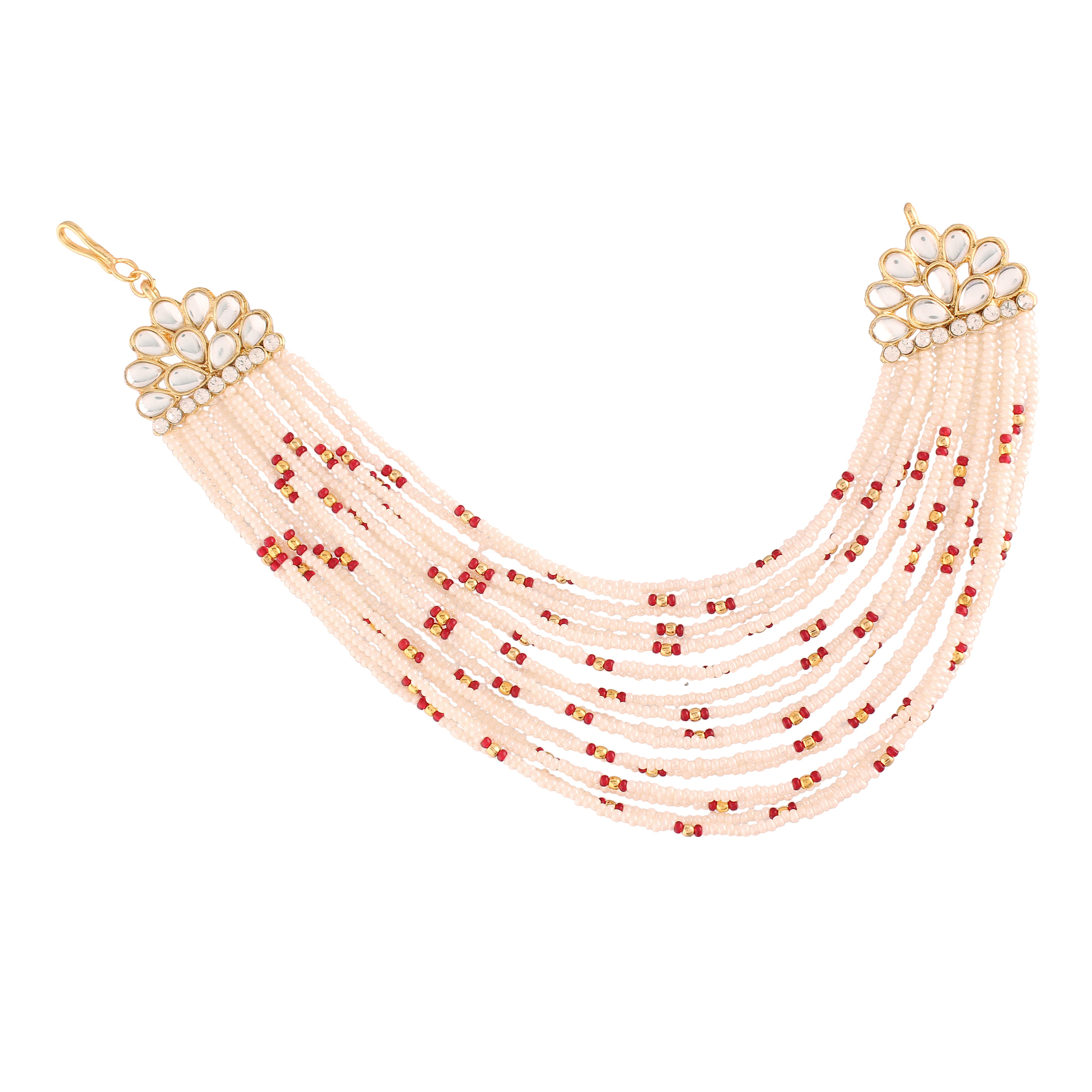 PRALAMBIKA Maroon Earrings