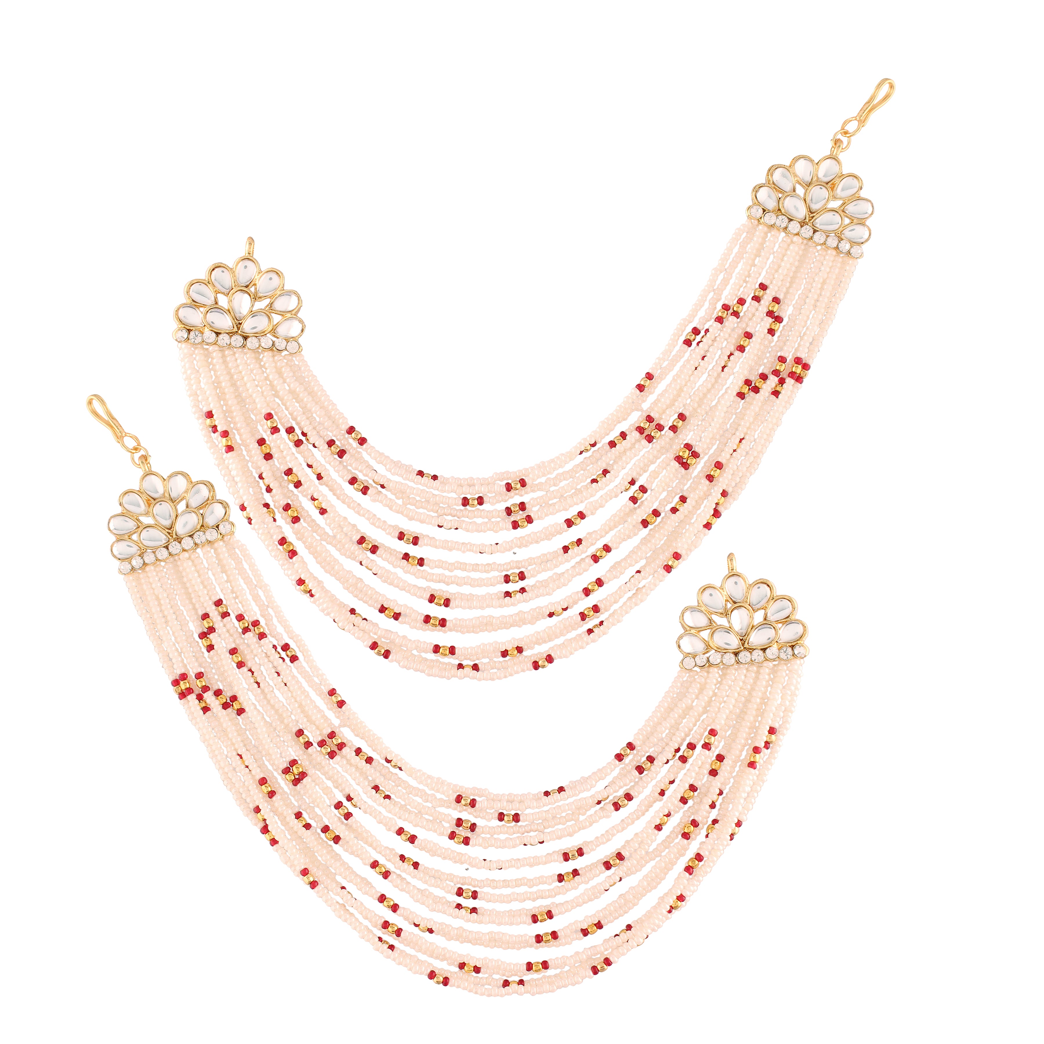 PRALAMBIKA Maroon Earrings