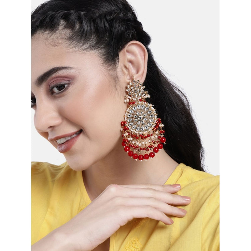 Maroon western earrings discount